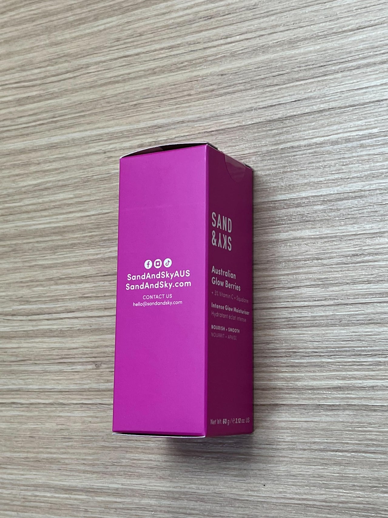 Sand & Sky Vitamin C Face Moisturizer with Vitamin C Serum & Squalane - Brightening Face Cream for Dull Skin, Anti-Aging Moisturizer with Kakadu Plum, 1.7 oz