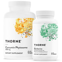 Thumbnail for THORNE - Overall Wellness Bundle - Curcumin Phytosome & Berberine - 30 to 60 Servings