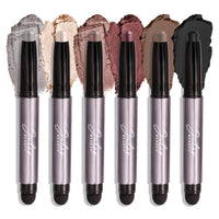 Thumbnail for Julep Eyeshadow 101 Palette-Style Crème-to-Powder Waterproof Eye Sticks – Moonlight – Long-Lasting, Crease-Proof, 6 Piece Eyeshadow Set with Built-in Smudger