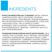 Thumbnail for La Roche-Posay Acne Skin Care Set, Toleriane Double Repair Matte Moisturizer 75ml & Effaclar Medicated Gel Cleasner 100ml, Gel Moisturizer with Niacinamide & Acne Cleasner with Salicylic Acid