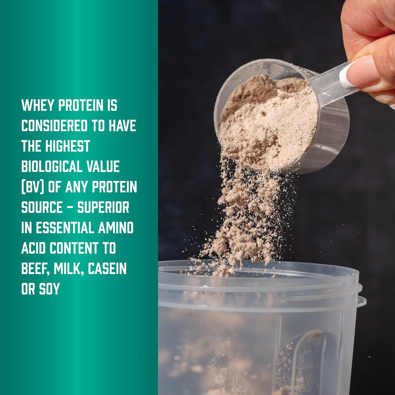 NOW Foods Sports Nutrition, Whey Protein Concentrate, 24 G With BCAAs, Unflavored Powder, 5-Pound