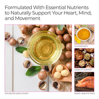 Thumbnail for Livingood Daily Omega 3 6 9 Plus Turmeric Curcumin Supplement, 60 Softgels - Fish Oil Omega 3 Supplements (EPA & DHA) for Men and Women - Brain, Joint, Heart Health, and Metabolism - Made in USA