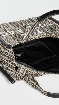 Thumbnail for Marc Jacobs Women's The Monogram Small Tote, Beige Multi, One Size