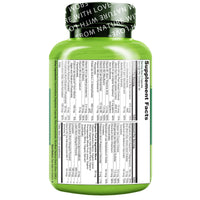 Thumbnail for NATURELO Multivitamins for Teenage Girls/Boys, 60 Capsules, Whole Food Multivitamin with Minerals, Non-GMO, Vegetarian