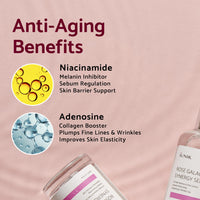 Thumbnail for iUNIK Rose Galactomyces Synergy Vegan Face Serum 1.69 Fl Oz Naturally Fermented Rose Water Hydrating Ampoule Serum Deep Moisturizing Pore Minimizing Alcohol-free Chemical-free Korean Skincare