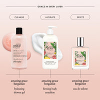 Thumbnail for philosophy hydrating shower gel amazing grace bergamot