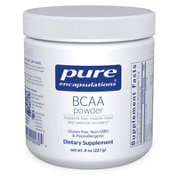 Thumbnail for Pure Encapsulations BCAA Powder | Hypoallergenic Supplement to Support Muscle Function During Exercise* | 8 Ounces