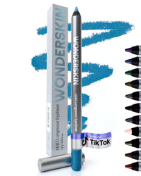 Thumbnail for Wonderskin Eyeliner Pencil, 1440 Longwear Blue Eyeliner Pencil - Waterproof, Sharpenable & Smudge Proof (Aqua)