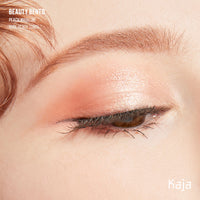 Thumbnail for Kaja Beauty Bento Collection - Bouncy Eyeshadow Trio | 16 Peach Madeline | Nude Peach Tone | Vegan, Cruelty free