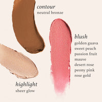 Thumbnail for Julep Skip The Brush Cream to Powder Highlighter Stick- Sheer Glow - Blendable and Buildable Color - 2-in-1 Makeup Stick