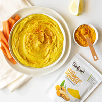 Thumbnail for Sunfood Organic Turmeric Powder - Turmeric Powder Organic, Ground Turmeric Powder, Curcuma Supplement, Pure Ground Spice for Health, Seasoning, Curcumin, Organic Turmeric Root Powder - 4 oz Bag