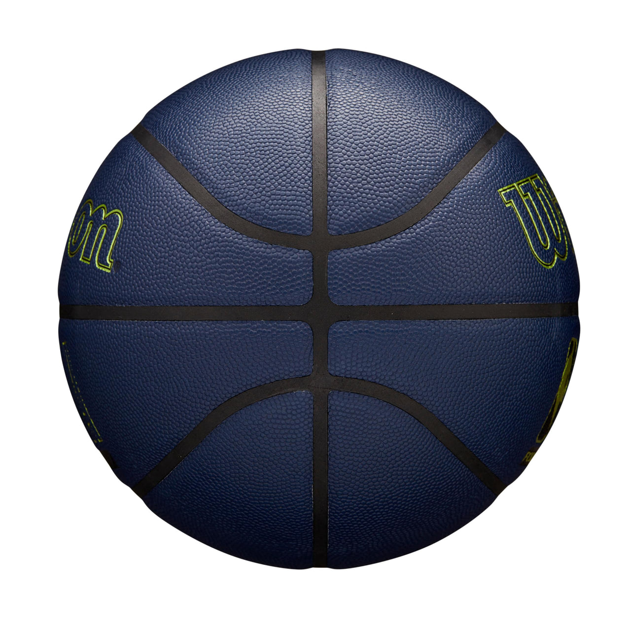WILSON NBA Forge Plus Indoor/Outdoor Basketball - Navy Blue, Size 7-29.5"