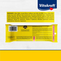 Thumbnail for Vitakraft Crunch Sticks Cockatiel Treat Apricot Peach Flavor - Triple Baked Long Lasting Bird Treats with Natural Wood Chew Center for Beak Health and Enrichment - 3.5 oz.