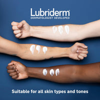 Thumbnail for Lubriderm Fragrance Free Daily Moisture Lotion + Pro-Ceramide, Shea Butter & Glycerin, Face, Hand & Body Lotion for Sensitive Skin, Hydrating Lotion for Healthier-Looking Skin, 24 fl. oz