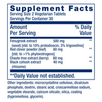 Thumbnail for Life Extension Estrogen Balance Elite, Menopause Support Supplement, Hormone Balance, hot Flashes, Night Sweats, Vaginal Dryness, Gluten-Free, Non-GMO, Vegetarian, 60 Tablets.