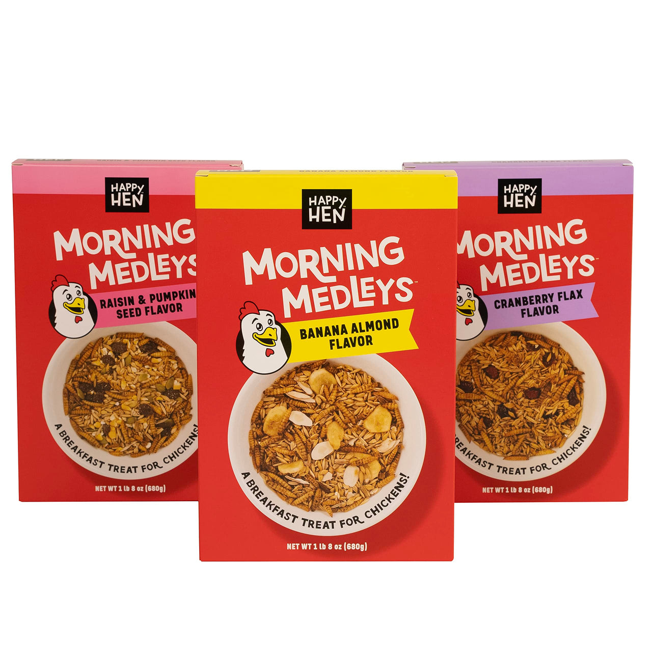 Happy Hen Treats Morning Medleys (Banana Almond)
