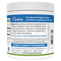 Thumbnail for Carlson Glycine Powder 2000 mg, Amino Acid Supplement for Energy and Muscle Support, 3.53 oz (100 g)