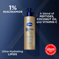 Thumbnail for Vaseline Radiant X Even Tone Nourishing Body Lotion With 1% Niacinamide, Coconut Oil, Vitamin C, & Peptides 11 oz