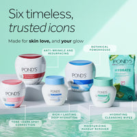 Thumbnail for Pond's Nourishing Moisturizing Cream, Crema S, Fragrance Free, Ivory, 14.1 Oz