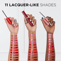 Thumbnail for L'Oreal Paris Infallible Lacque Resistance Liquid Lipstick, 16HR Long Lasting Lip Makeup with Lacquer-Like Shine and Zero Transfer, 215, Drunk In Rose