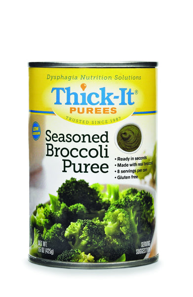 Thick-It Purees Seasoned Broccoli, 15 oz Can (Pack of 1)