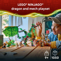 Thumbnail for LEGO NINJAGO The Dragon of Life Building Toy for Boys & Girls - Poseable Dragon Toy Figure & Playset for Kids, Ages 9+ - W/Mini Mech & 8 Minifigures for Pretend Play - Gift Idea for Birthdays - 71859