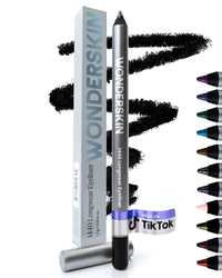 Thumbnail for Wonderskin Eyeliner Pencil, 1440 Longwear Deep Black Eyeliner Pencil - Waterproof, Sharpenable & Smudge Proof (Liquorice)