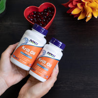 Thumbnail for NOW Foods Supplements, Neptune Krill Oil 500 mg, Phospholipid-Bound Omega-3, Cardiovascular Support*, 60 Softgels