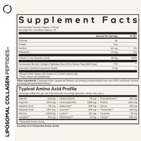 Thumbnail for Codeage Liposomal Collagen Peptides Powder + Vitamin C & Quercetin, Phospholipid Complex, Grass-Fed Pasture-Raised Hydrolyzed Collagen Type I & III Supplement All-in-One, Non-GMO, 14.97 oz