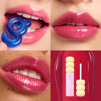 Thumbnail for COLORGRAM Fruity Glass Tint 08 Lovely Raspberry | Korean Long Lasting & Waterproof Lip Stain | Glossy Dewy Lip Gloss, Highly Pigmented Raspberry Red Shade with Glowing effect 0.11 Oz.