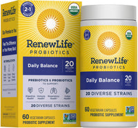 Thumbnail for Renew Life Daily Balance Probiotic, 60 CT