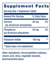 Thumbnail for Life Extension Potassium Iodide 130mg 14 Tablets