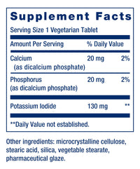 Thumbnail for Life Extension Potassium Iodide 130mg 14 Tablets