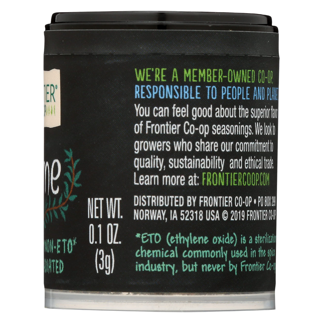 FRONTIER Thyme, 0.1 OZ
