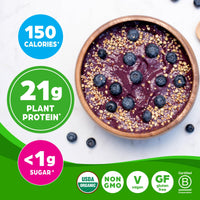 Thumbnail for Orgain Organic Vegan Protein Powder, Vanilla Bean - 21g Plant Protein, 6g Prebiotic Fiber, No Lactose Ingredients, No Added Sugar, Non-GMO, For Shakes & Smoothies, 2.03 lb (Packaging May Vary)