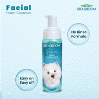 Thumbnail for Bio-groom Facial Cleanser - Dog Face Wash, Unscented, No Rinse, Dog Face Scrub, Tear Stain Remover, Cruelty-Free, Made in USA, Dog Face Cleaner - 8 fl oz 1-Pack