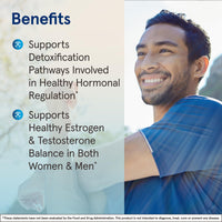 Thumbnail for Jarrow Formulas® DIM + CDG, Dietary Supplement, Liver Detox Support for Healthy Hormone Regulation and General Wellness, 30 Veggie Capsules, Up to a 30 Day Supply