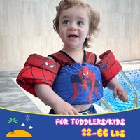 Thumbnail for Toddler Floaties Kids Swim Vest for 22-66 Pounds Boys & Girls, Baby Swim Float Vest for Pool with Shoulder Harness Arm Wings, for Kids 2 3 4 5 6 7 Years Old Baby