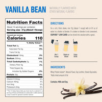 Thumbnail for Isopure Low Carb 100% Pure Whey Isolate Protein Powder, Lactose Free, Gluten Free, With Vitamins, Vanilla Bean, 25g Protein Per Serving, 1 Lb, 14 Servings (Packaging May Vary)