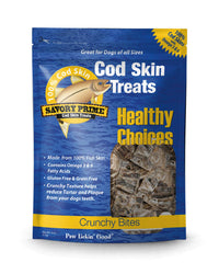 Thumbnail for Savory Prime Cod Skin Crunchy Bites, 4-Ounce (61004)