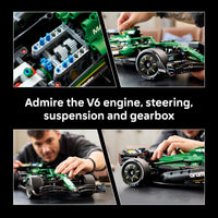 Thumbnail for LEGO Technic Aston Martin Aramco AMR25 F1 Car - Building Set for Adults, Ages 18+ - Model Car Kit with Detailed Features - Bedroom or Desk Decor - Gift for Men & Women - 42240
