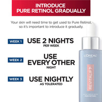 Thumbnail for L'Oreal Paris Revitalift 0.3% Pure Retinol Night Serum, Reduce Deep Wrinkles, Fragrance Free 1 oz + Moisturizer Sample