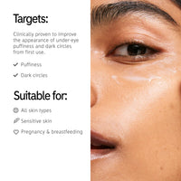 Thumbnail for The INKEY List Caffeine Eye Cream Duo, Reduce Eye Puffiness and Dark Circle, Blur Fine Lines, 0.5 fl oz (2 Pack)