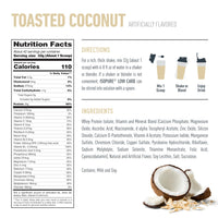 Thumbnail for Isopure Low Carb 100% Pure Whey Isolate Protein Powder, Gluten Free, With Vitamins, Toasted Coconut, 25g Protein Per Serving, 3 Lbs, 42 Servings (Packaging May Vary)