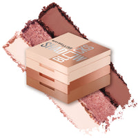 Thumbnail for Maybelline New York Shadow Blocks Shadow Blocks Eyeshadow Palette, Stacked Eye Shadow Trio, 82nd & Park Ave, 0.08 oz
