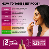 Thumbnail for Beet Root 5-in-1 Complex Capsules - Healthy Blood Pressure Support Supplement** for Heart & Circulation Support - Olive Leaf, Hawthorn Berry & Hibiscus - for Men & Women - Made in USA, 120 Capsules