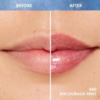 Thumbnail for Covergirl Clean Fresh Yummy Plumper Lip Gloss, 860 Encourage-Mint, Shiny, Vegan Formula, Easy to Apply, Minty Flavor, 0.33oz