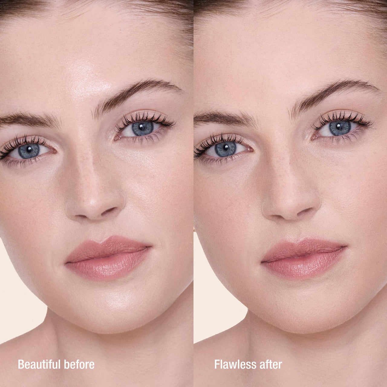 Charlotte Tilbury Airbrush Flawless Finish Setting Powder - Pore-Blurring Pressed Powder for Face Makeup to Minimize Shine with a Soft-Focus Finish - 1 Fair