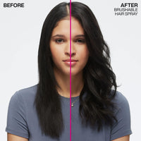 Thumbnail for Redken Brushable Hairspray 12 | For All Hair Types | Protects Against Frizz & Humidity | 10.4 Oz