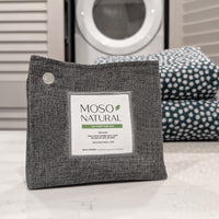 Thumbnail for Moso Natural Air Purifying Bag 300g (10.58oz) Premium Bamboo Charcoal Odor Absorber for Home & Pet, Closet Odor Eliminator & Small Room Deodorizer, Charcoal Bags Last 2 Years, Unscented